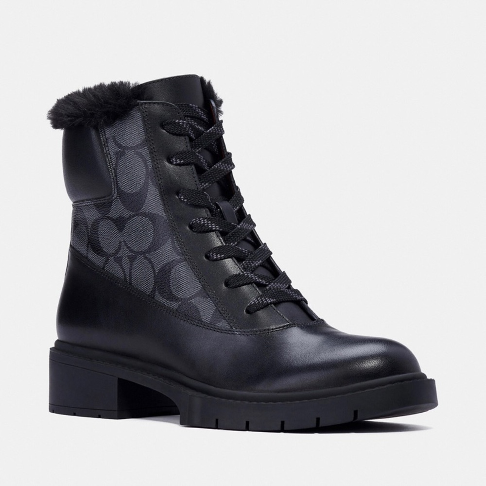 Coach Layne Leather Boots
